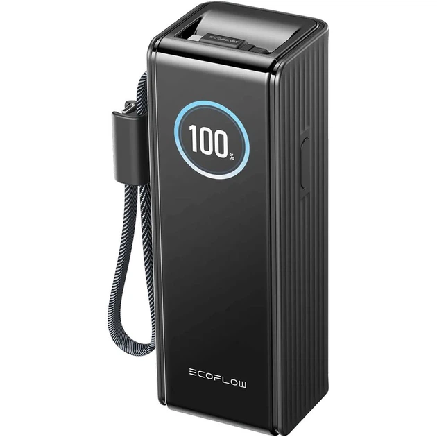 Зовнішній аккумулятор (павербанк) 4 в 1 EcoFlow RAPID 25000mAh, 170W, 100W Black - зображення 2