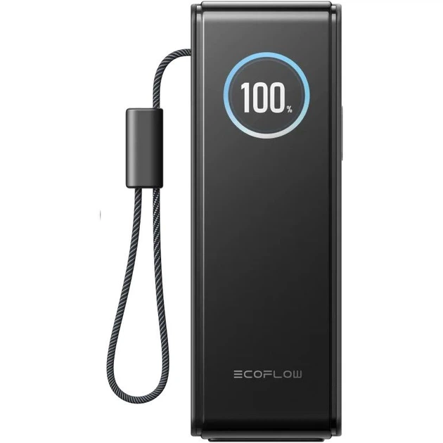 Зовнішній аккумулятор (павербанк) 4 в 1 EcoFlow RAPID 25000mAh, 170W, 100W Black - зображення 3