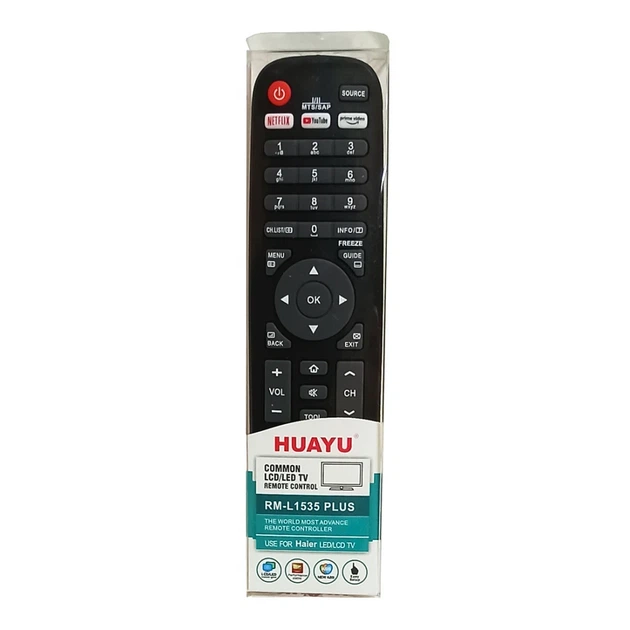 Пульт універсальний для телевізорів Haier, Kivi RM-L1535 Plus - зображення 2