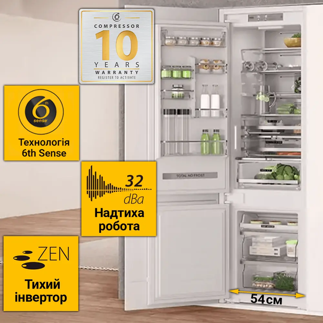 Холодильник Whirlpool WHC20 T593 (6709554) - изображение 12