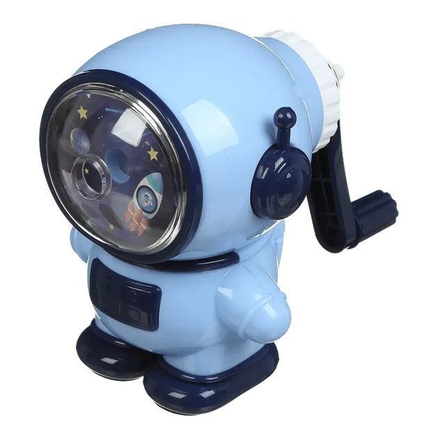 Чинка ZiBi Spaceman механічна з контейнером KIDS Line ZB.5506 - Фото 2 Чинка ZiBi Spaceman механічна з контейнером KIDS Line ZB.5506 - изображение 2