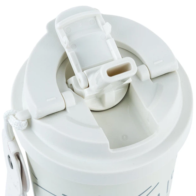 Термокружка Kite K25-1226-3, 550 мл, біла - зображення 2