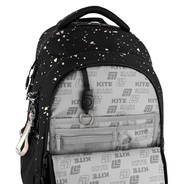 Рюкзак Kite Education teens Holographic 42x29x20 см 17 л чорний (K26-727M-1) - зображення 6