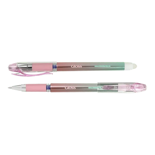Ручка гелева Пиши-стирай Buromax Gloss 0.5 мм синє чорнило BM.8312-01 - Фото 3 Ручка гелева Пиши-стирай Buromax Gloss 0.5 мм синє чорнило BM.8312-01 - изображение 3