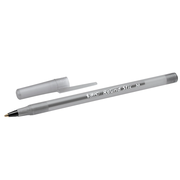 Ручка Bic Round Stic 1 мм, чорна без ШК bc9205681 - Фото 3 Ручка Bic Round Stic 1 мм, чорна без ШК bc9205681 - изображение 3