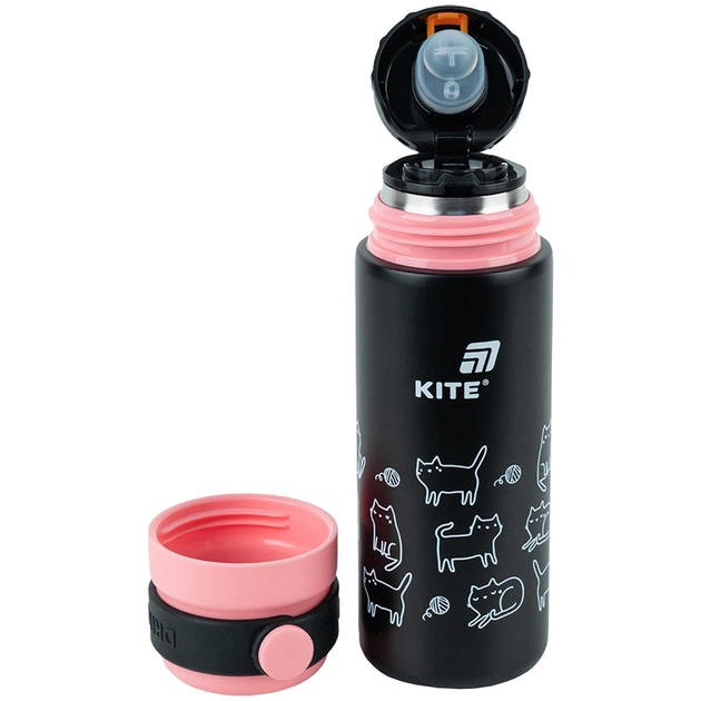 Термос Kite K25-1222-3, 500 мл, чорний - изображение 2