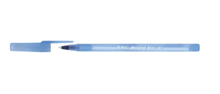 Ручка Bic Round Stic 1 мм синій, без ШК bc89324 - изображение 4
