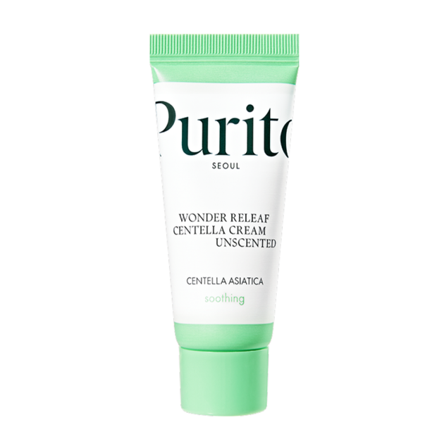 Крем для чувствительной кожи миниатюра PURITO SEOUL Wonder Releaf Centella Cream Unscented 15 мл - Фото 1 Крем для чувствительной кожи миниатюра PURITO SEOUL Wonder Releaf Centella Cream Unscented 15 мл - изображение 1