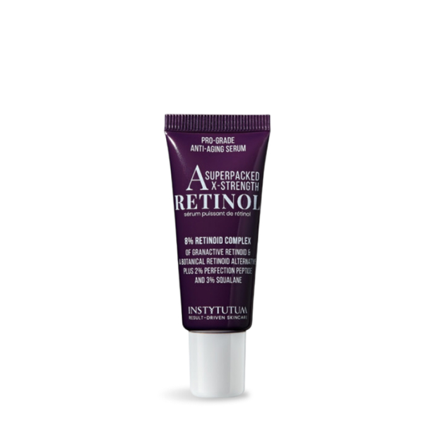 Омолаживающая сыворотка с ретиноидами миниверсия INSTYTUTUM Pro-grade Anti-aging X-strength Retinol Serum 10 мл - Фото 1 Омолаживающая сыворотка с ретиноидами миниверсия INSTYTUTUM Pro-grade Anti-aging X-strength Retinol Serum 10 мл - изображение 1