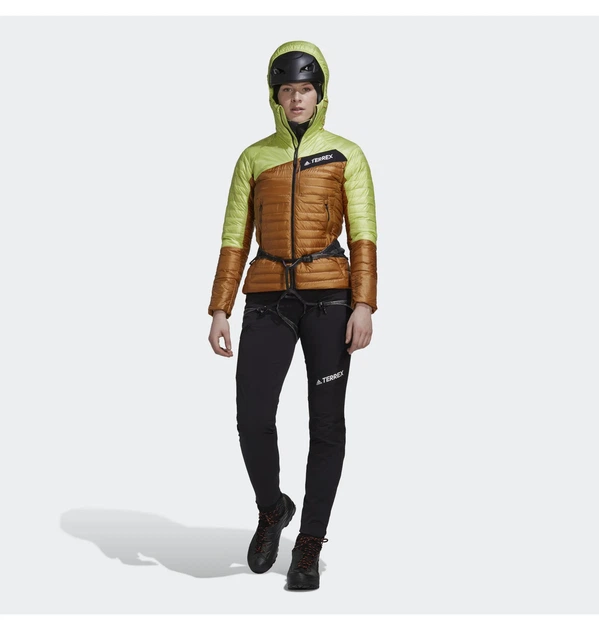 Микропуховик женский Terrex W Techrock Year-Round Primaloft коричневый M - изображение 6