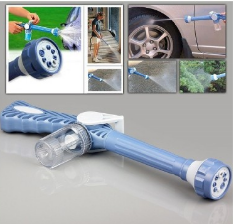 Насадка на шланг, розпилювач, водомет, водяна гармата Ez Jet Water Cannon - Фото 5 Насадка на шланг, розпилювач, водомет, водяна гармата Ez Jet Water Cannon - зображення 5