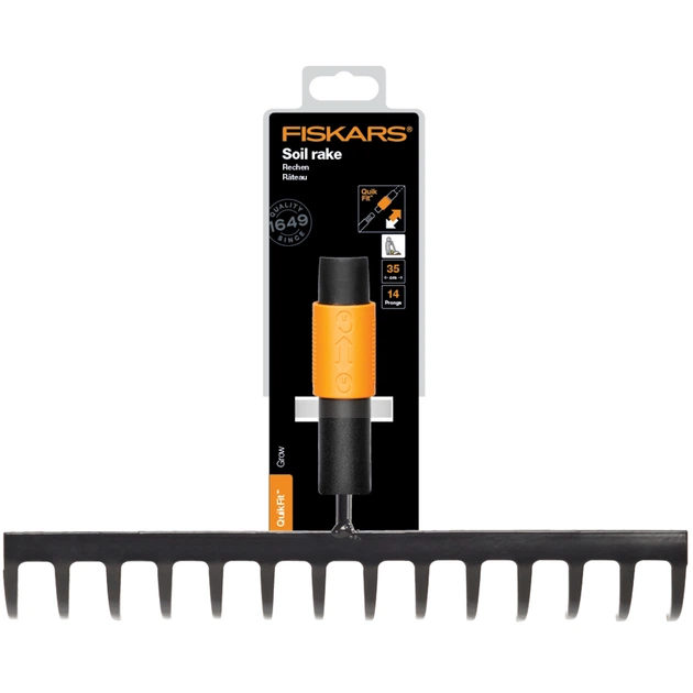 Грабли Fiskars QuikFit™ 35 см, 14 зубьев, 135511 (1000653) - изображение 2