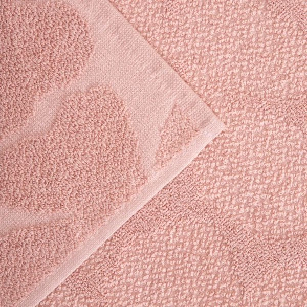 Рушник Homla Flores рожевий 70 x 130 см (5906496770258) - зображення 2