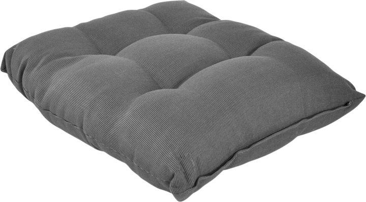 Fotel tarasowy Hedo Sonata z podnóżkiem i poduszkami Szary 100073 (5907184130477) - obraz 7