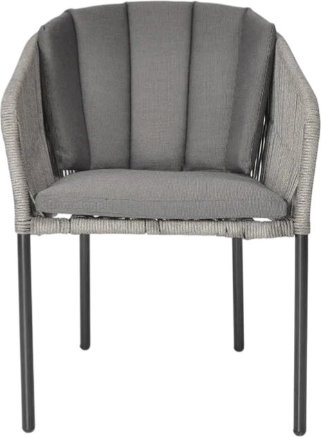 Krzesło ogrodowe Hedo Victoria Szare 100075 (5907184130491) - obraz 2