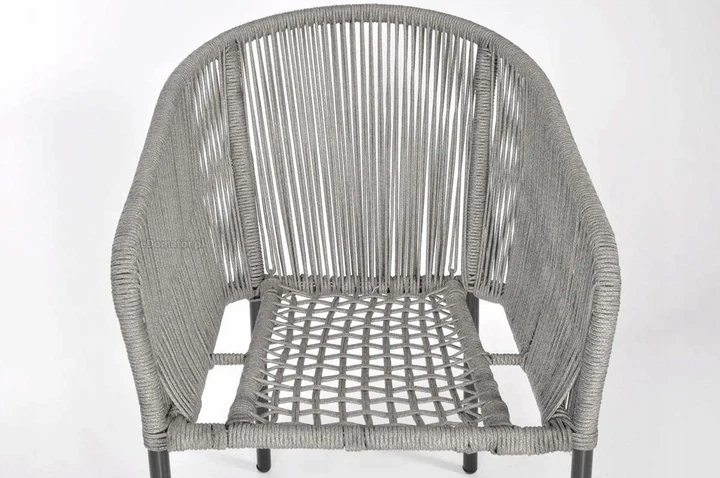 Krzesło ogrodowe Hedo Victoria Szare 100075 (5907184130491) - obraz 3