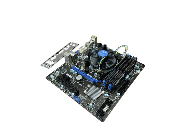 Игровой комплект Материнская плата Intel B75 + Intel Core i7-3770 + 16GB DDR3 Б/У - Фото 2 Игровой комплект Материнская плата Intel B75 + Intel Core i7-3770 + 16GB DDR3 Б/У - изображение 2