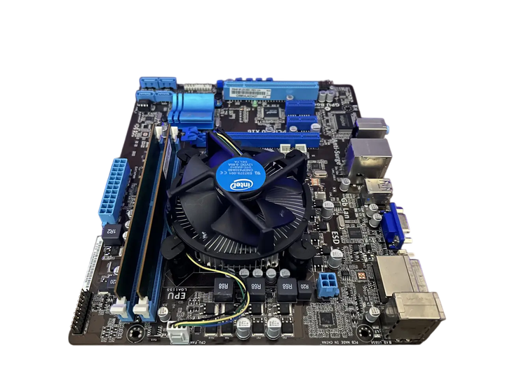 Игровой комплект Материнская плата Intel H61 + Intel Core i5-3470 + 8GB DDR3 Б/У - Фото 2 Игровой комплект Материнская плата Intel H61 + Intel Core i5-3470 + 8GB DDR3 Б/У - изображение 2