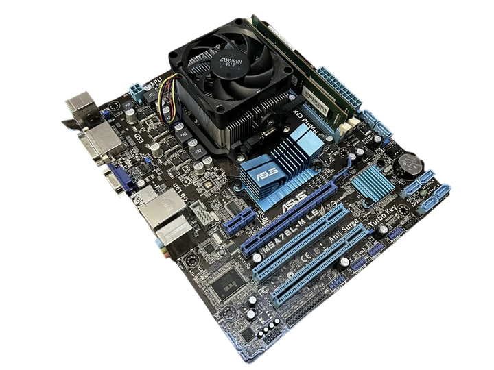 Игровой комплект Материнская плата AM3 + AMD FX4300 + 8GB DDR3 Б/У - изображение 3