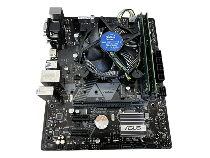 Ігровий комплект Материнська плата H310M + Intel Core i5-8600 + 16GB DDR4 Б/В - зображення 2