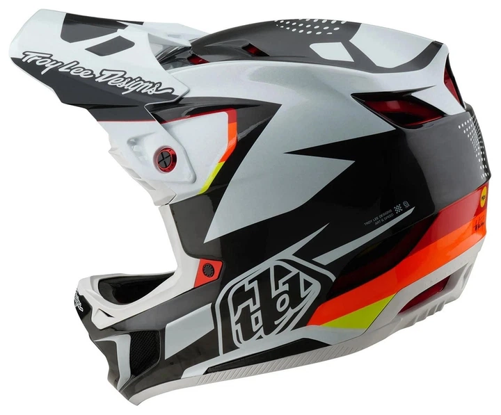 Вело шолом TLD D4 CARBON HELMET; [OPTIC BLACK] M (OBOD_139040003) - изображение 4