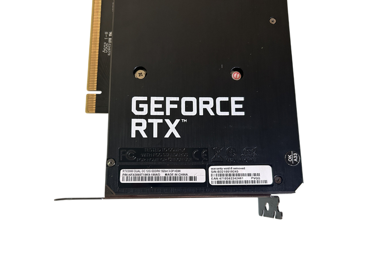 Видеокарта Palit GeForce RTX 3060 12GB Dual OC (NE63060T19K9-190AD) Б/У - Фото 6 Видеокарта Palit GeForce RTX 3060 12GB Dual OC (NE63060T19K9-190AD) Б/У - изображение 6