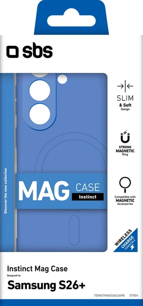Etui SBS Instinct Mag do Samsung Galaxy S26+ Blue (TEINSTMAGSAS26PB) - obraz 2