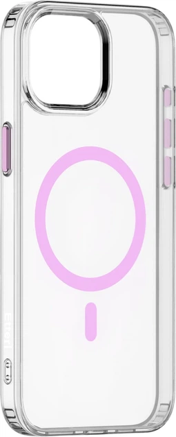 Панель Etteri Color Mag для Apple iPhone 15 Pink/Transparent (5906961964496) - зображення 3