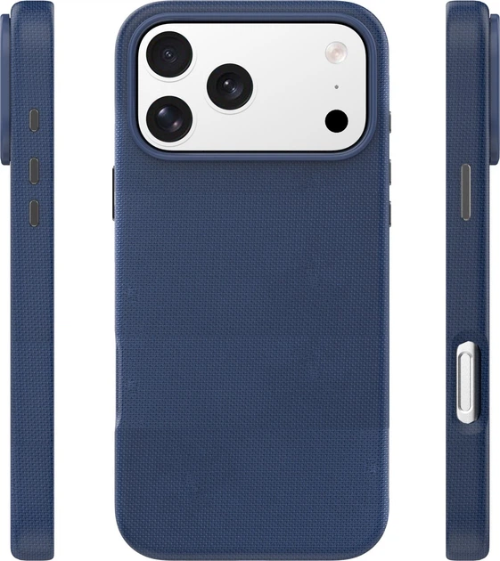 Etui plecki Etteri Elegant Mag Case do Apple iPhone 17 Pro Dark Blue (GSM274581) - obraz 3