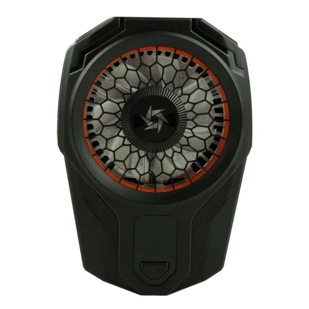 Радиатор для смартфона XO SL08 черный мощный с вентилятором и LED подсветкой разъем Type-C ABS пластик - изображение 3