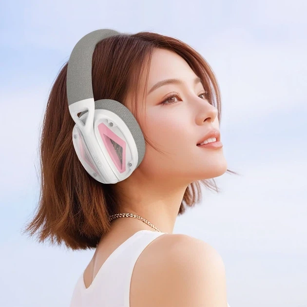 Ігрові навушники XO-BE46 2.4G Bluetooth Wired 40мм чорні з мікрофоном та акумулятором 600mAh - зображення 8