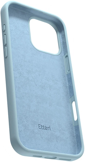 Чохол Etteri Silicone Case  для Apple iPhone 16 Pro Max Light Blue (5900495010469) - зображення 5