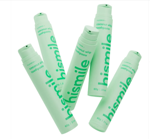 Зубна паста Hismile coconut whip toothpaste зі смаком кокосу Запобігає карієсу 60 г - зображення 3
