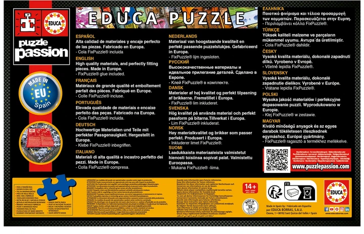 Пазл Educa Бібліотека 1000 елементів 112799 (8412668199255) - зображення 3