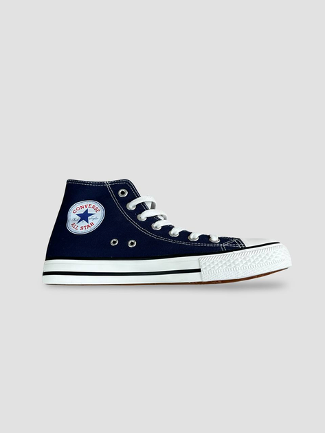 Жіночі кеди високі з вишивкою Converse темно-сині 39 - Фото 8 Жіночі кеди високі з вишивкою Converse темно-сині 39 - зображення 8