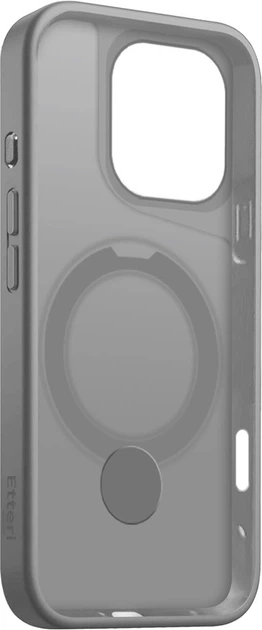 Etui plecki Etteri Matt Mag Ring Case do Apple iPhone 17 Pro Grey (GSM194423) - obraz 3