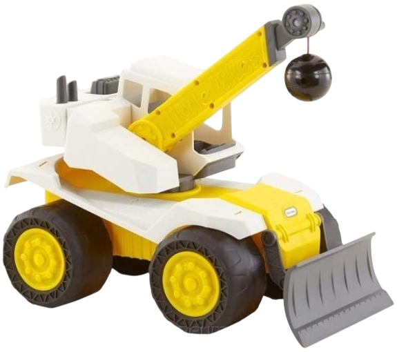 Samochód zabawkowy Little Tikes Dirt Digger Pług z kulą do burzenia (50743650581) - obraz 2