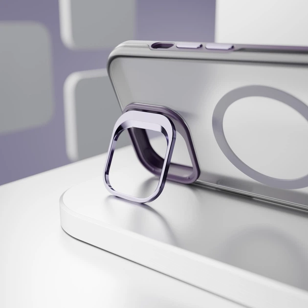 Etui plecki Etteri Morning Fog Case do Apple iPhone 14 Pro Purple (GSM196694) - obraz 5