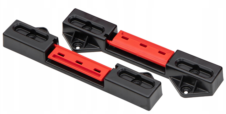 Настенные фиксаторы 2шт. для инструментальных ящиков Qbrick System ONE Connect Adapters (5901238257004), пластик - Фото 4 Настенные фиксаторы 2шт. для инструментальных ящиков Qbrick System ONE Connect Adapters (5901238257004), пластик - изображение 4