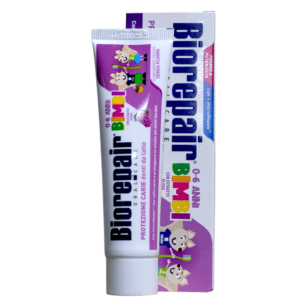 Зубна паста дитяча BIOREPAIR dentifr ml 50 kids uva 0 - 6 anni
