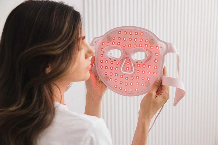 Світлодіодна LED маска для мікрострумової фототерапії Beautifly Aura Glam (5903003702542) - зображення 10