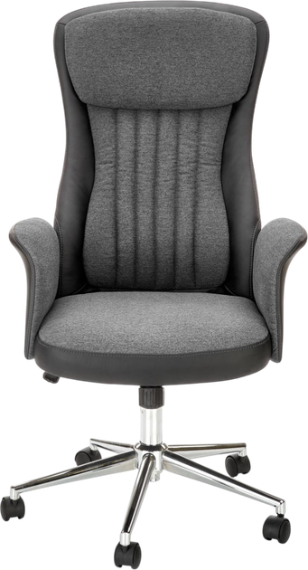 Офісне крісло Halmar Argento Графітово-чорне (V-CH-ARGENTO-FOT) - зображення 2