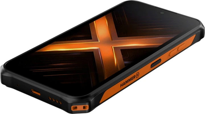 Мобільний телефон Hammer Energy X2 6/128GB Black-Orange (TEL001059) - зображення 9