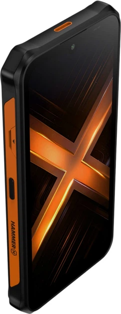 Мобільний телефон Hammer Energy X2 6/128GB Black-Orange (TEL001059) - зображення 13