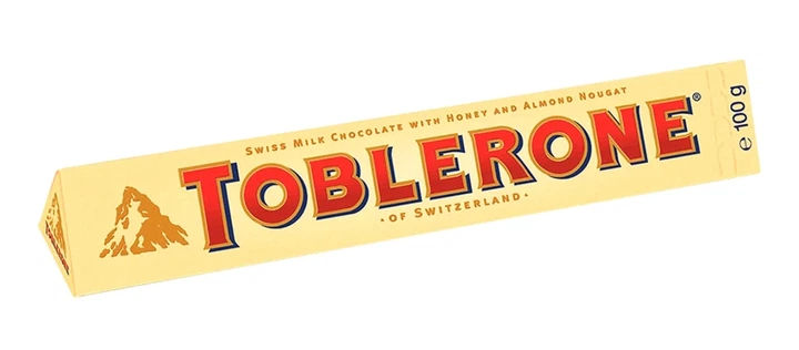 Шоколад Toblerone Milk Chocolate With Honey & Almond Nougat 100 г - Фото 1 Шоколад Toblerone Milk Chocolate With Honey & Almond Nougat 100 г - изображение 1