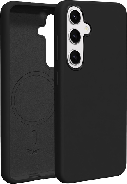 Etui Etteri Silicone Mag do Samsung Galaxy S26 Black (5907674513001) - obraz 3