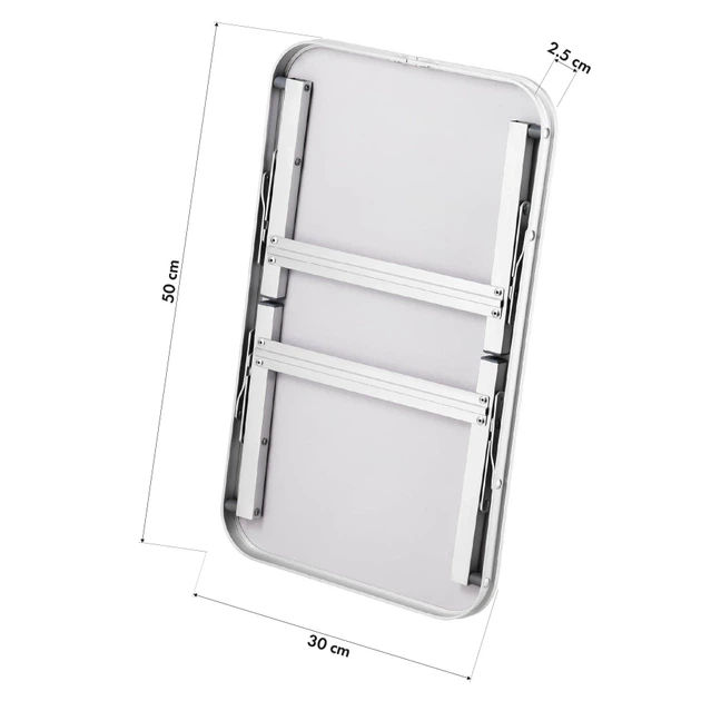 Stolik turystyczny składany Nils Camp NC3403 niski 50 x 30 x 20 cm Szary 15-03-338 (5908261681714) - obraz 7
