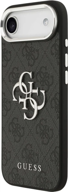 Etui Guess 4G Big 4G Classic Logo do Apple iPhone Air Black/Silver (GUHCP17MP4G4SMCK) - obraz 2