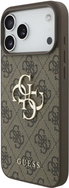 Чохол Guess 4G Big Logo для Apple iPhone 17 Pro Max Brown (GUHCP17X4GMGBR) - зображення 2