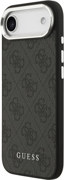 Etui Guess 4G Classic Logo MagSafe do Apple iPhone Air Black (GUHMP17MP4GSSMCK) - obraz 2